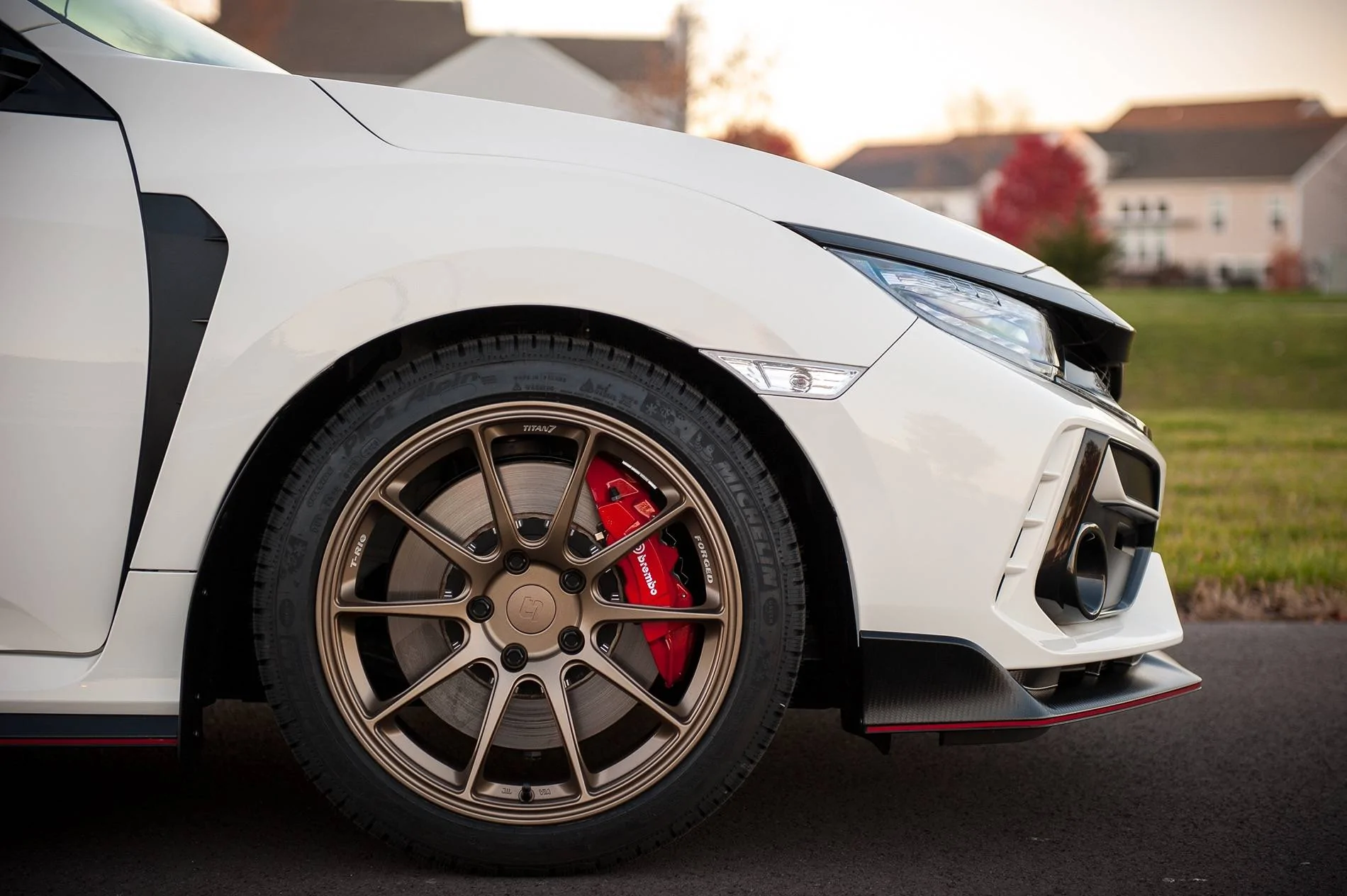 11th Gen Honda Civic (Sold) $1,800: Wheels, Titan 7, T-R10, Bronze, 18x9.5 +45 00, Titan 7 close u