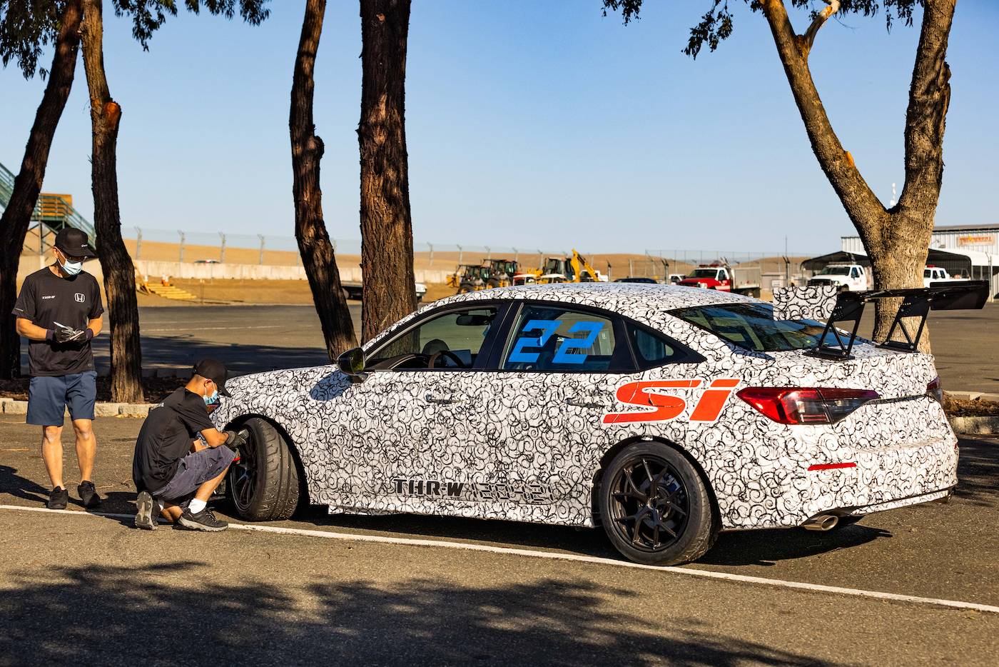 11th Gen Honda Civic Honda Teases 2022 Honda Civic Si Racing Model!! 05 2022 Honda Civic Si Race Car - Team Honda Research West