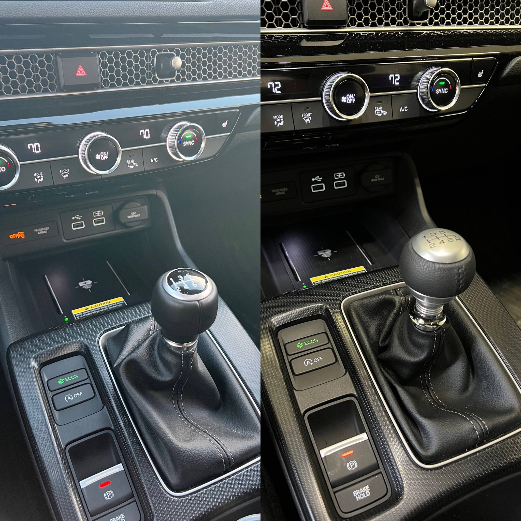 11th Gen Honda Civic Shift Knob Upgrade 059380F4-60BD-4A01-9181-C3AD8AB4A961