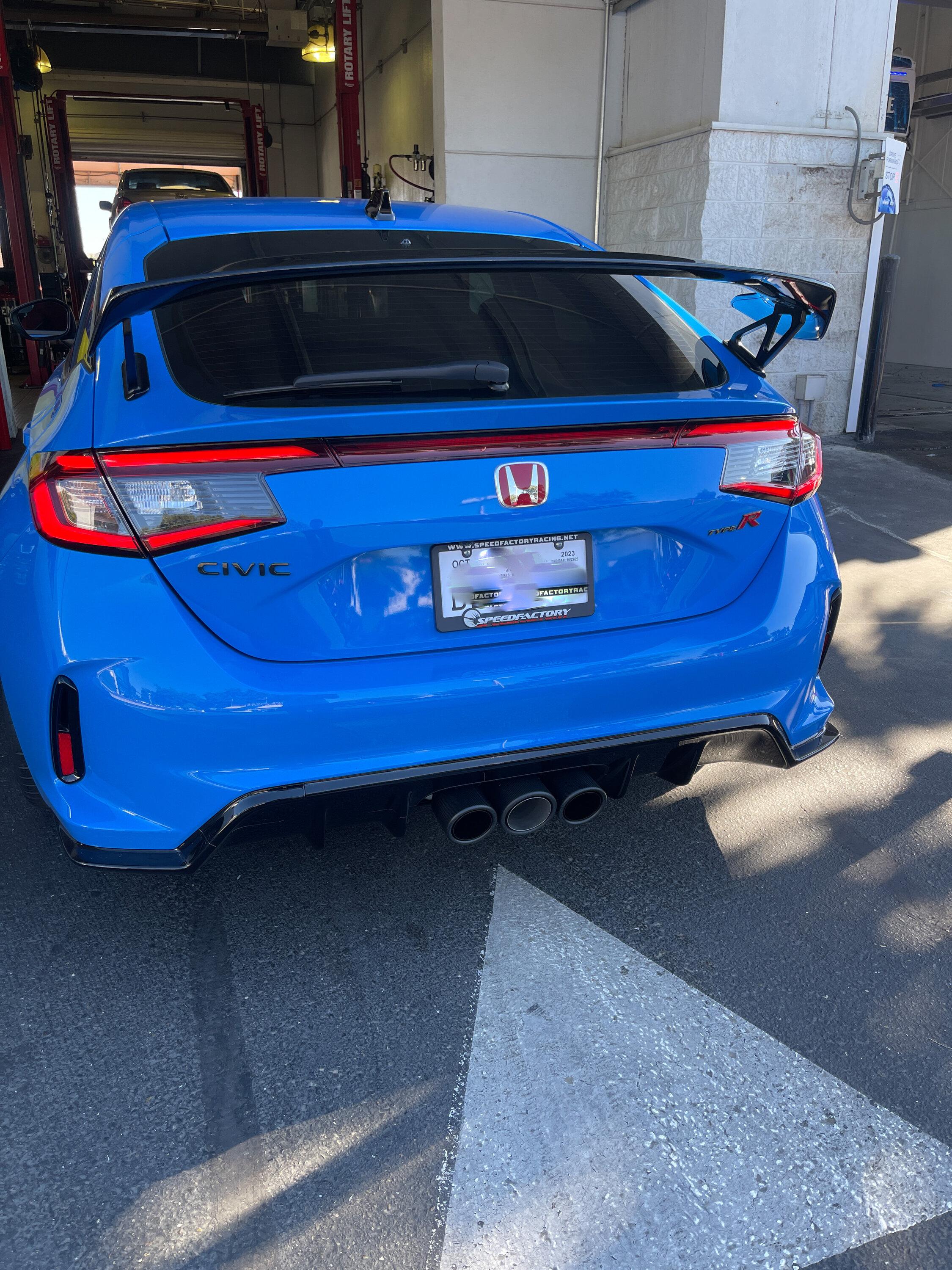 11th Gen Honda Civic Just installed Magnaflow exhaust on my fl5 072AABD5-4BD6-4C03-A60A-60D02DADEC96