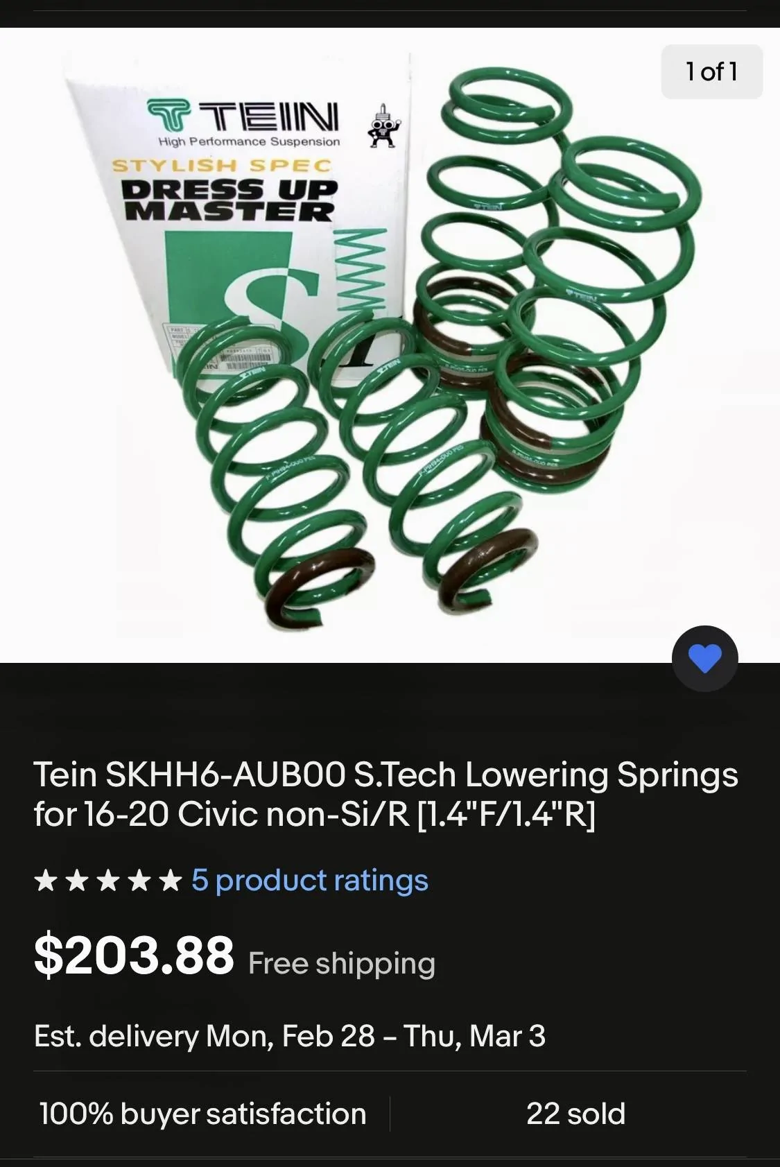 11th Gen Honda Civic My suspension/brakes build…starting with TEIN 0AD52B07-F137-4B3B-A5D4-95C5EC99E814