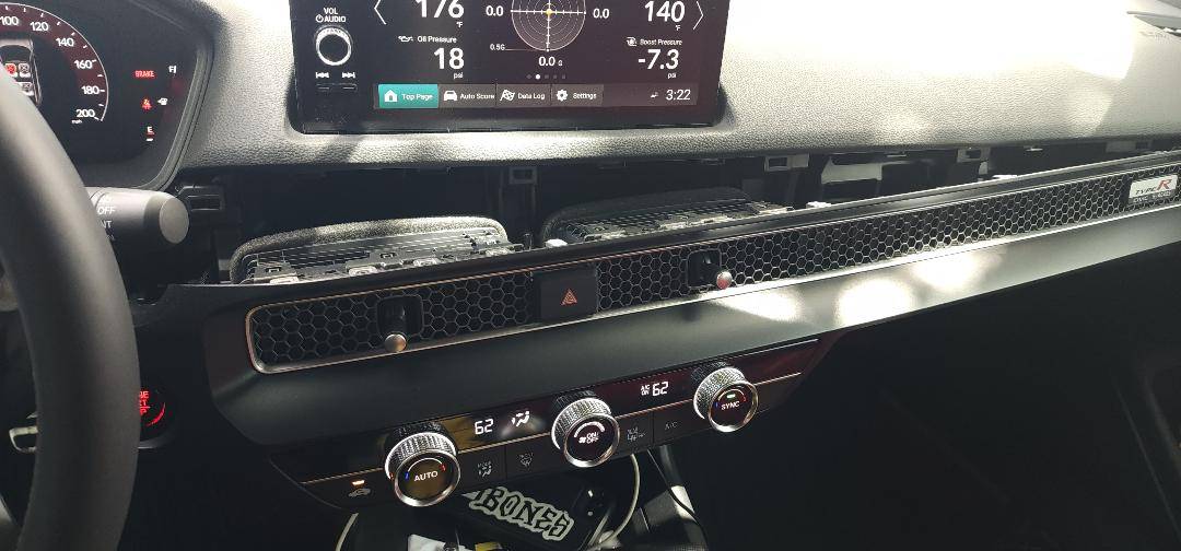 11th Gen Honda Civic RAM Mount Cellphone Install 1