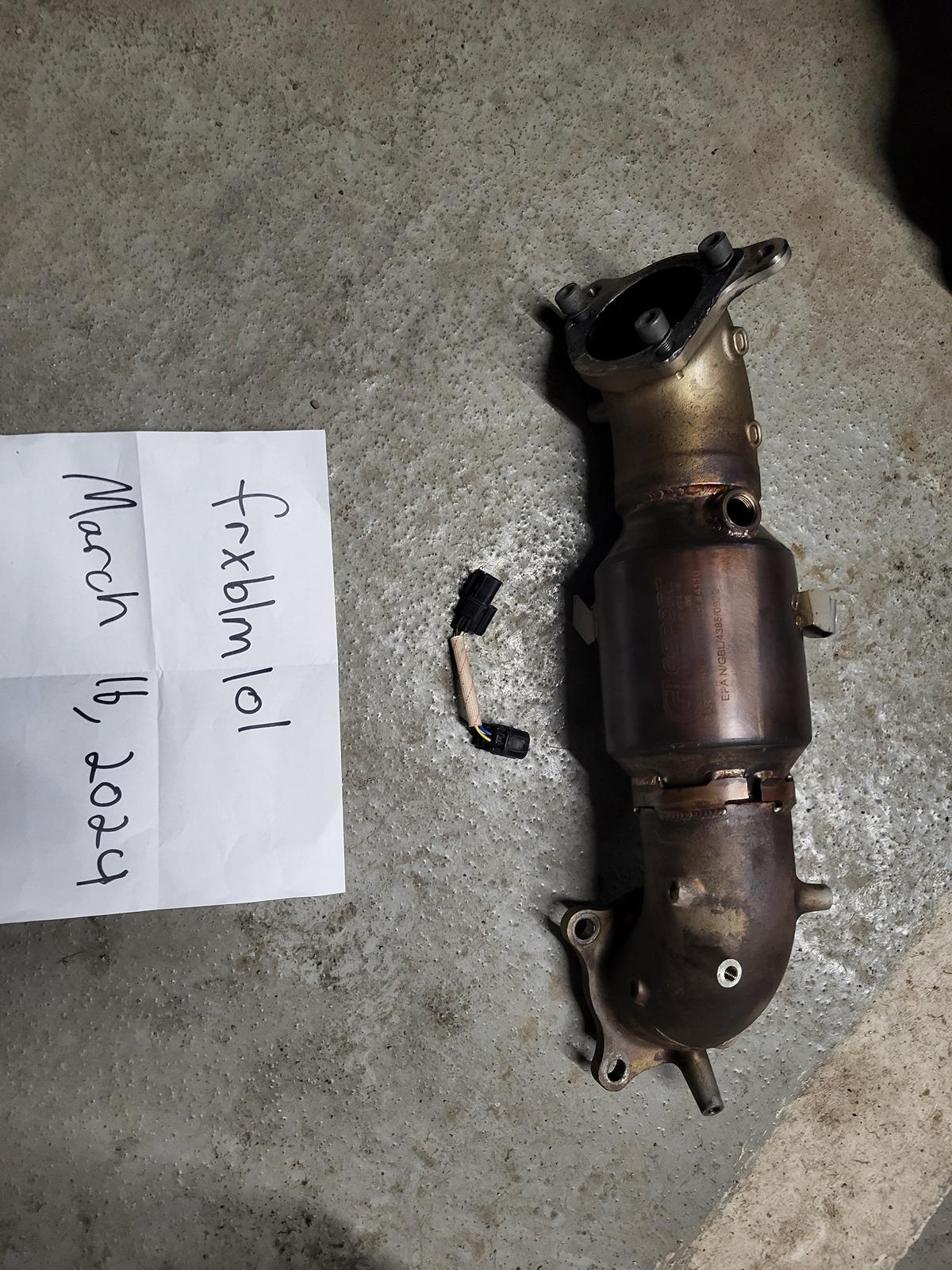 11th Gen Honda Civic FS: Prl Catted downpipe and PRL high Volume Intake for 22+ Civic 1.5 - 800 cad for both 1000001770