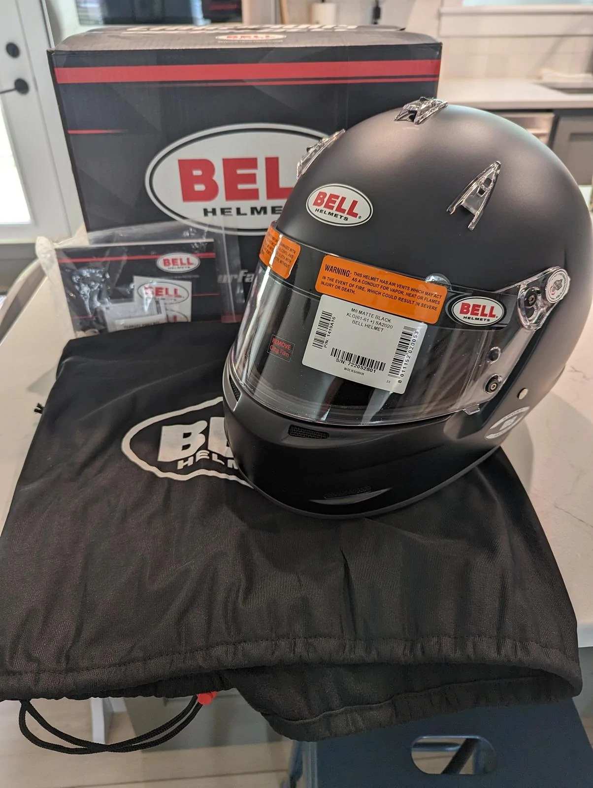 11th Gen Honda Civic BNIB Bell M8 Helmet XL SA2020 1000002628