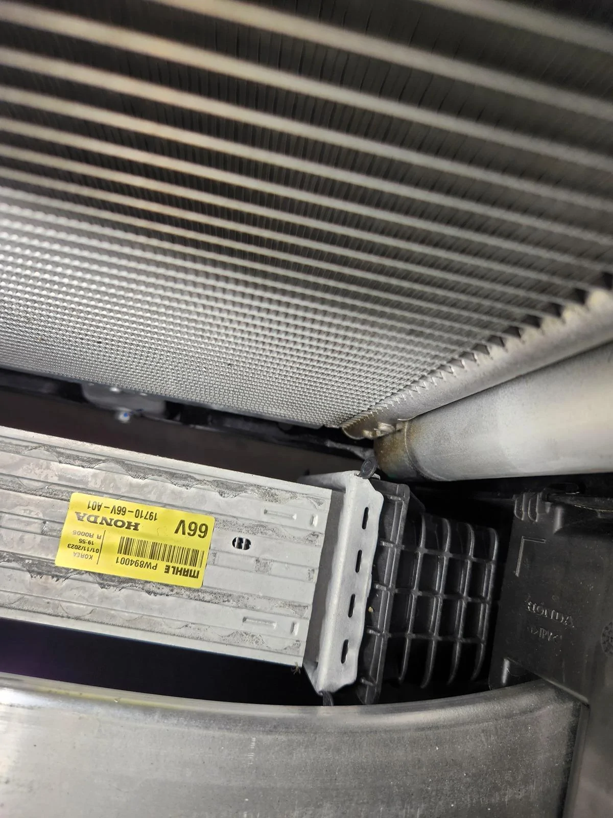 11th Gen Honda Civic Multiple issues after installing oil cooler, intercooler, and radiator 1000003564