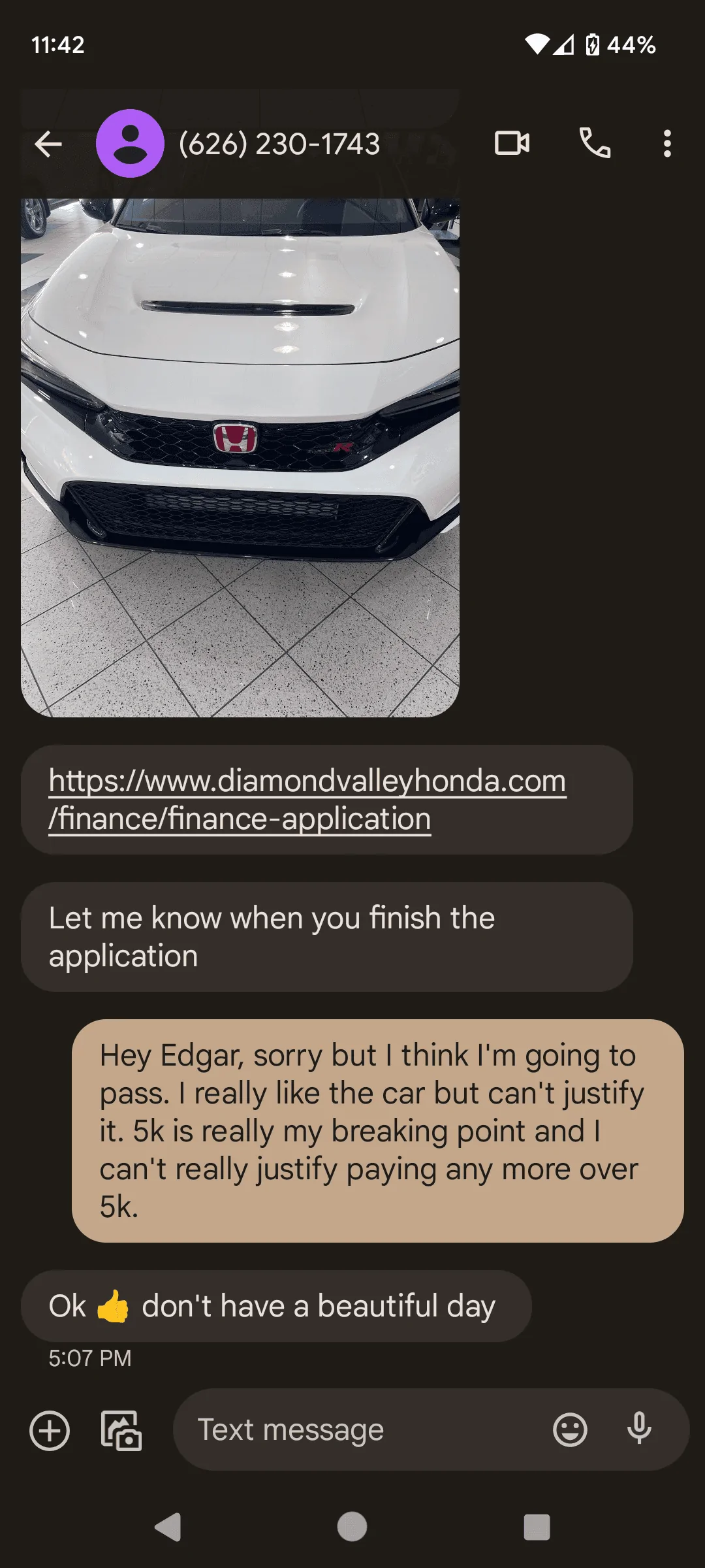 11th Gen Honda Civic The FL5 Dealer ADM Markup Thread 1000006233