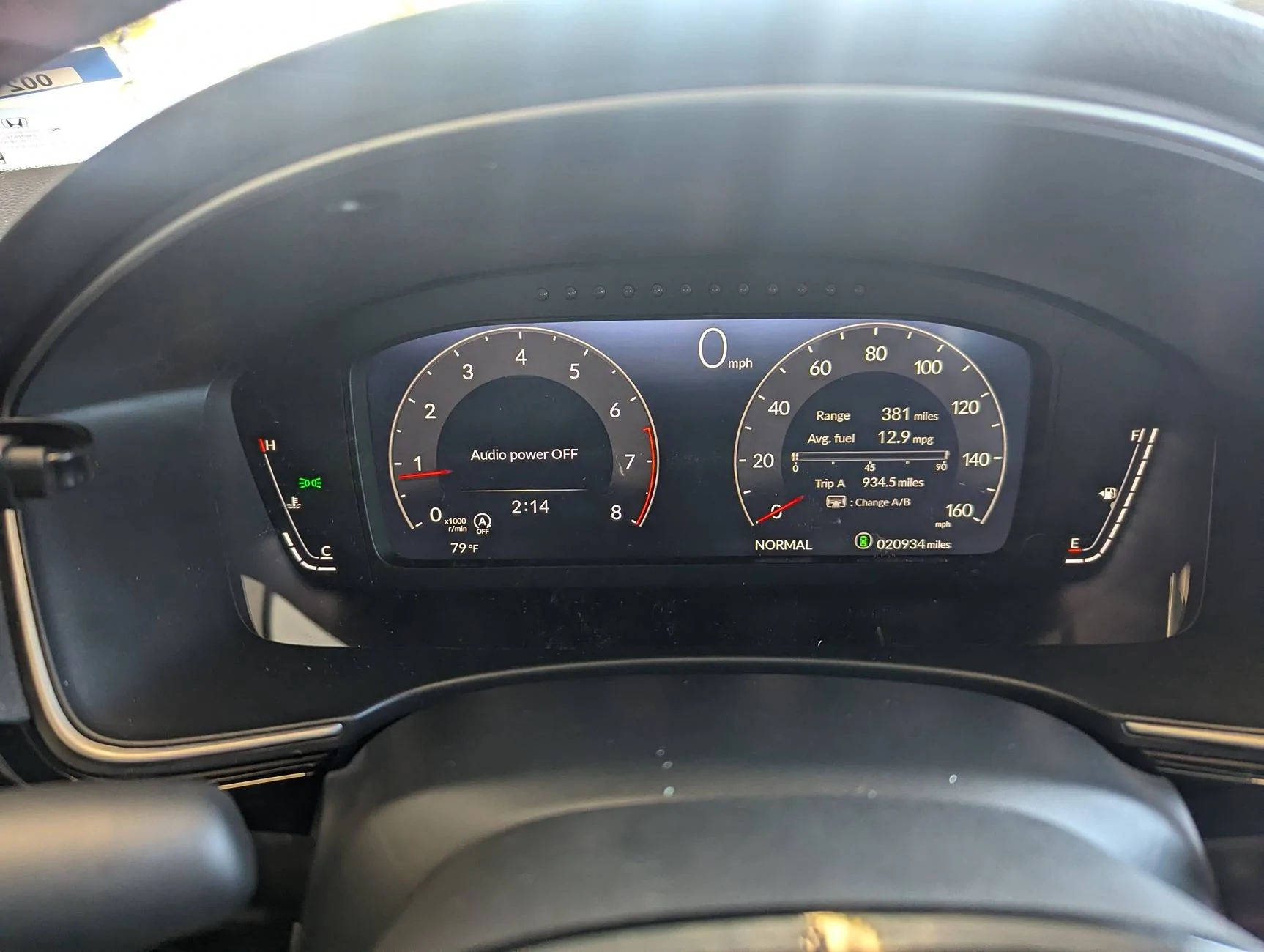 11th Gen Honda Civic Cluster swap 1000006310