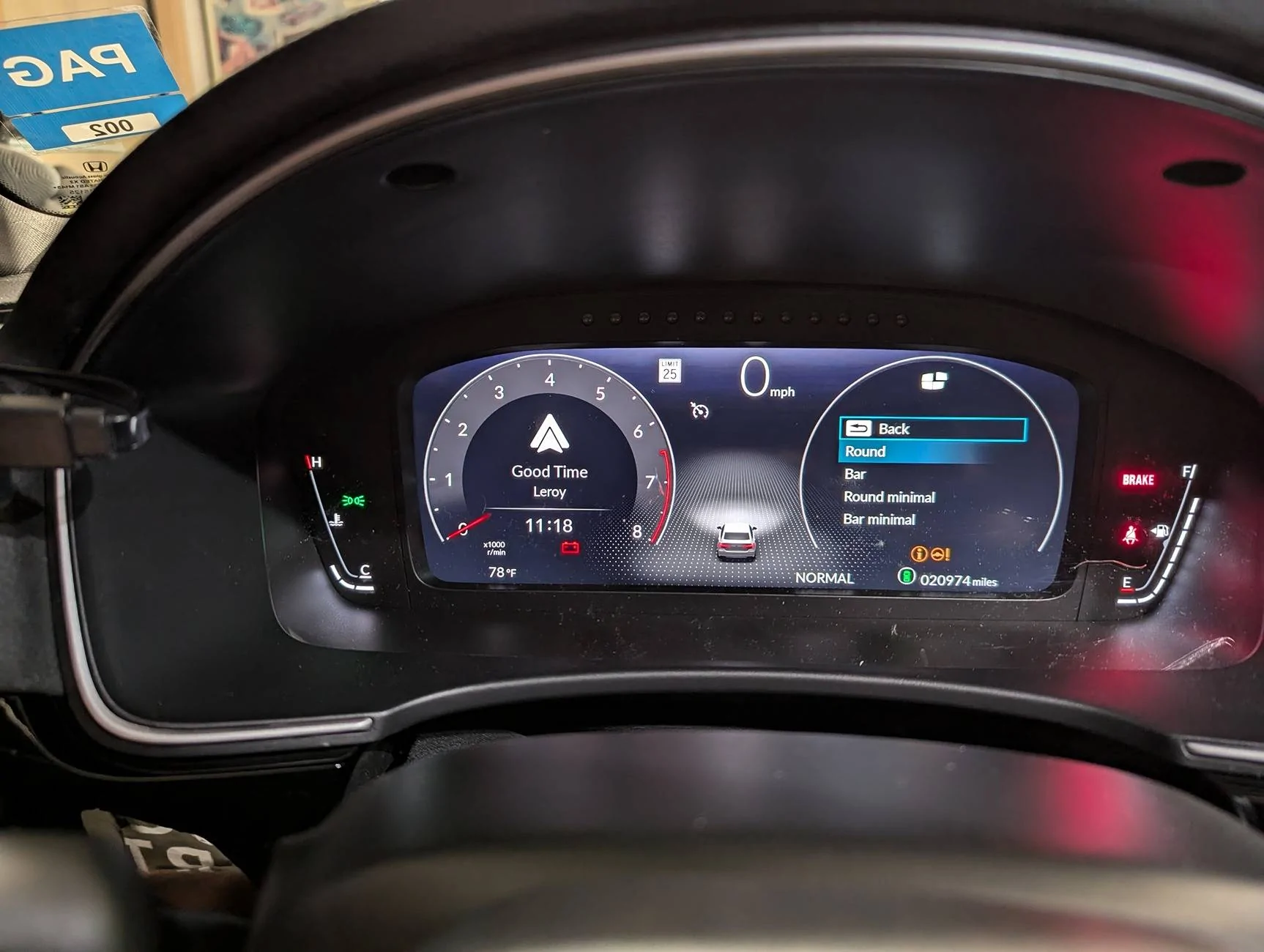 11th Gen Honda Civic 2025 Si full digital cluster works in 22-24 and here's what you need to get it done! 1000006322