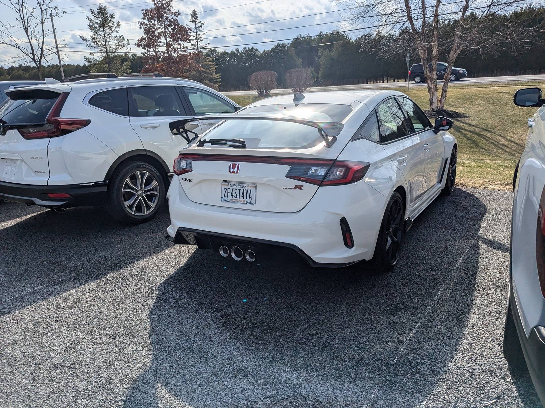 11th Gen Honda Civic FL5 Vanity Plate Hall of Fame 1000009019