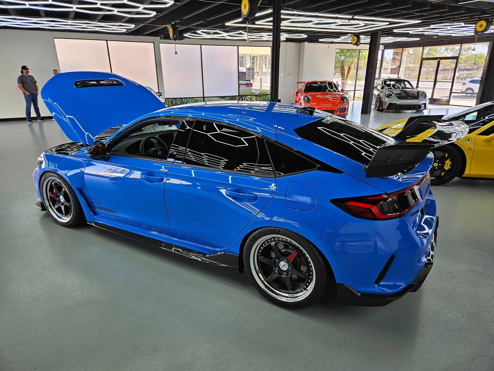 11th Gen Honda Civic ADRO CF FRONT LIP 1000050933