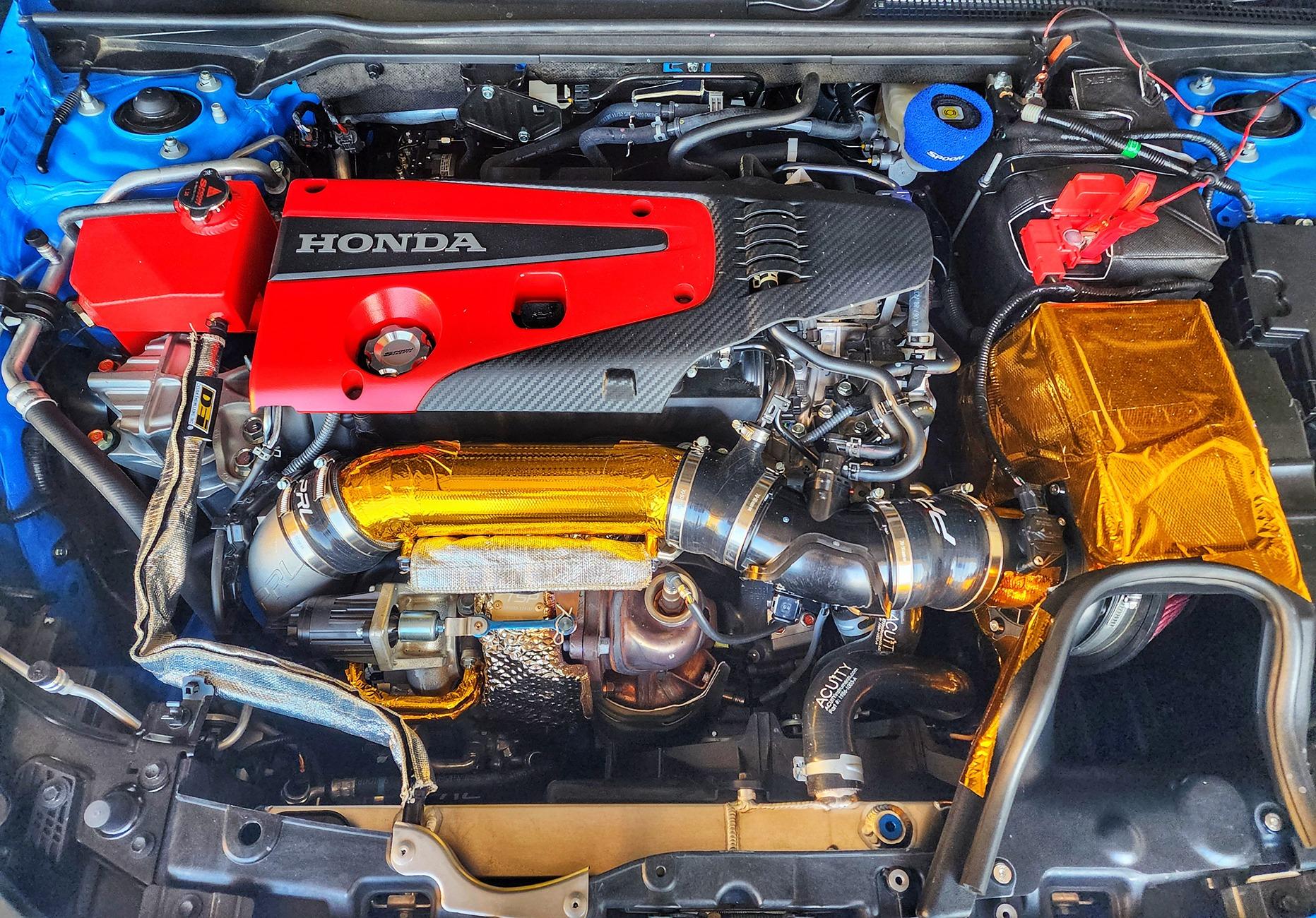 11th Gen Honda Civic BuntaTypeR Boost Blue Build 1000069431