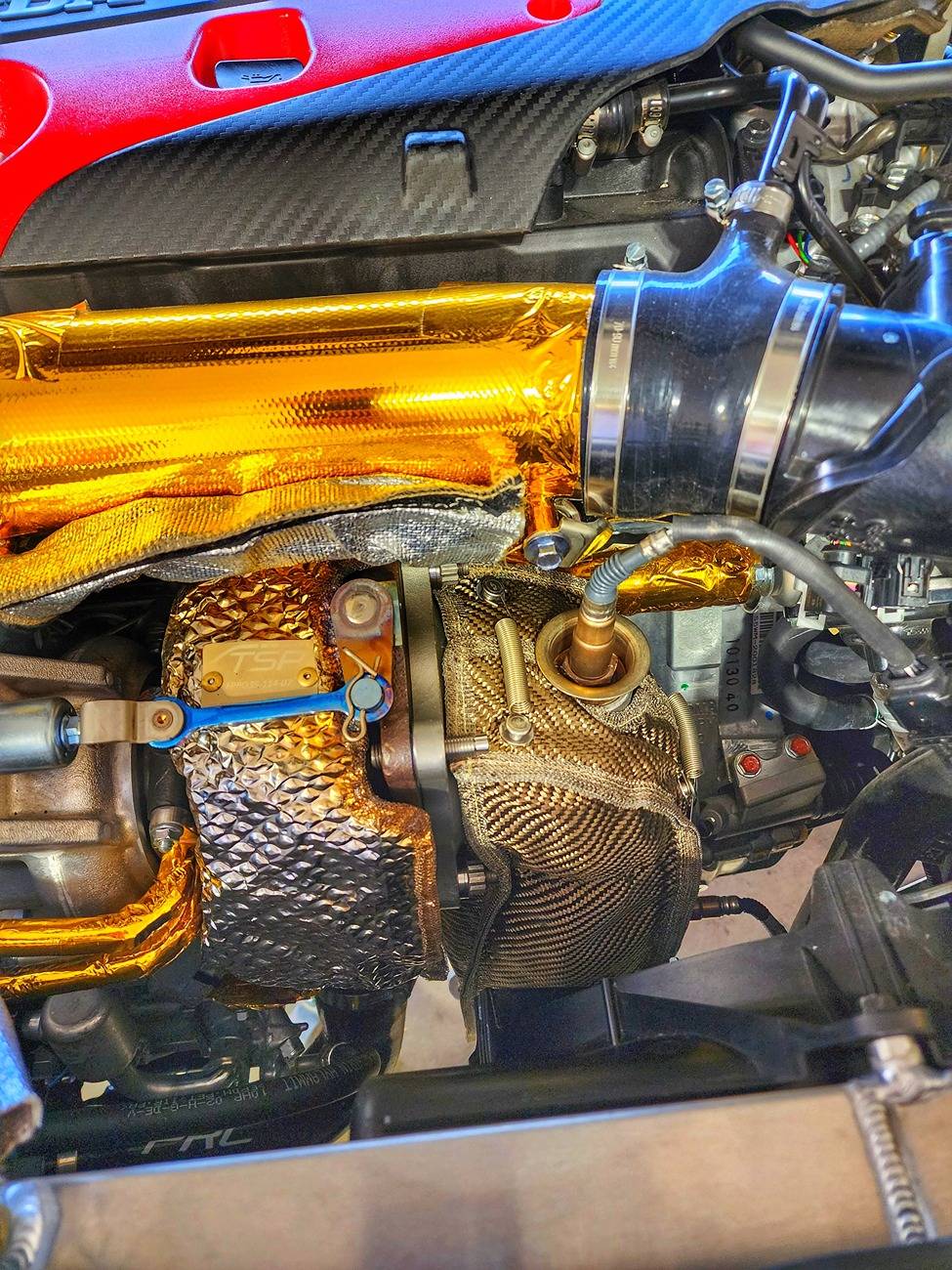 11th Gen Honda Civic BuntaTypeR Boost Blue Build 1000081694