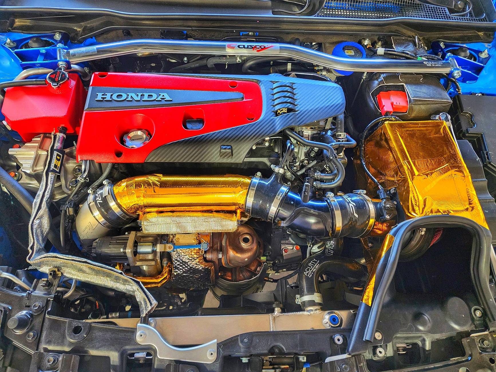 11th Gen Honda Civic BuntaTypeR Boost Blue Build 1000081696