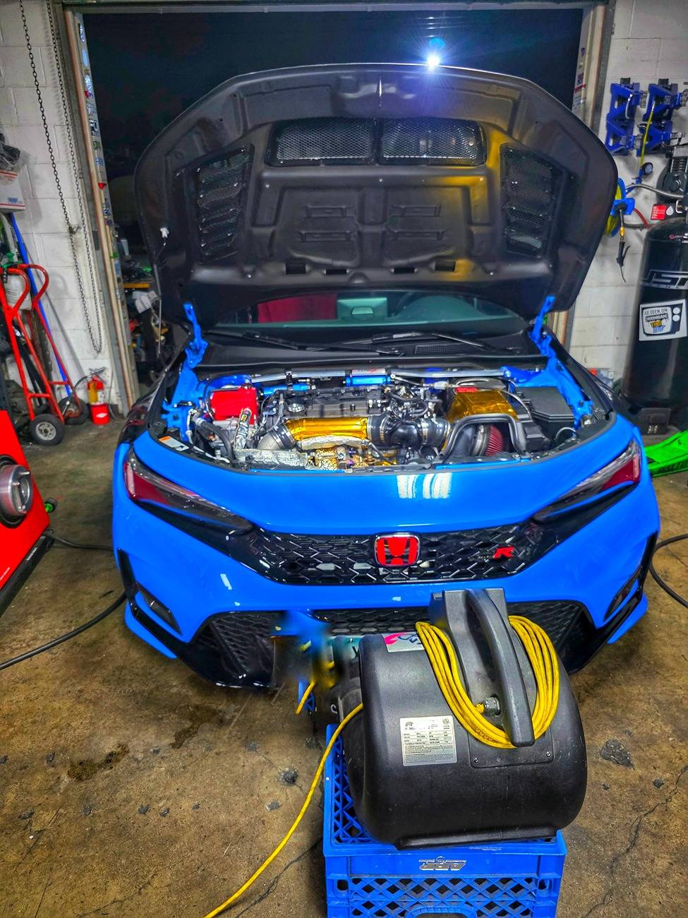 11th Gen Honda Civic BuntaTypeR Boost Blue Build 1000081966