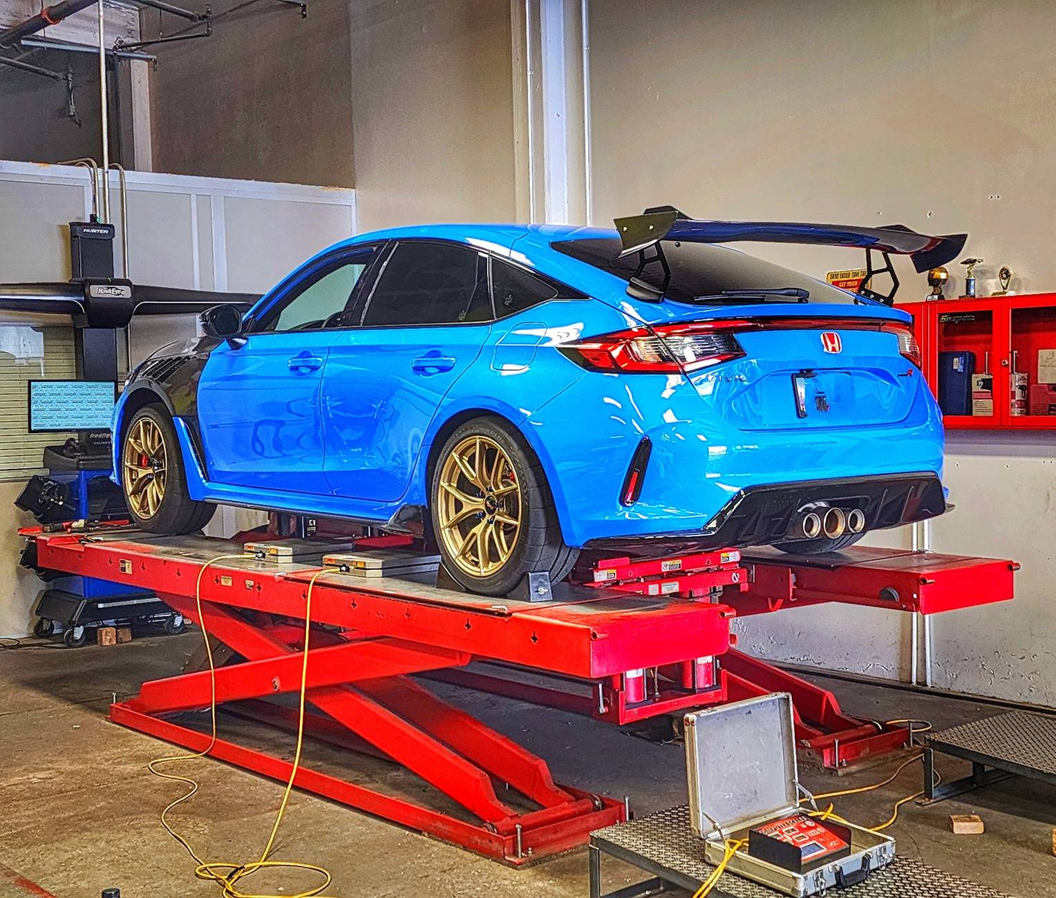 11th Gen Honda Civic BuntaTypeR Boost Blue Build 1000082665