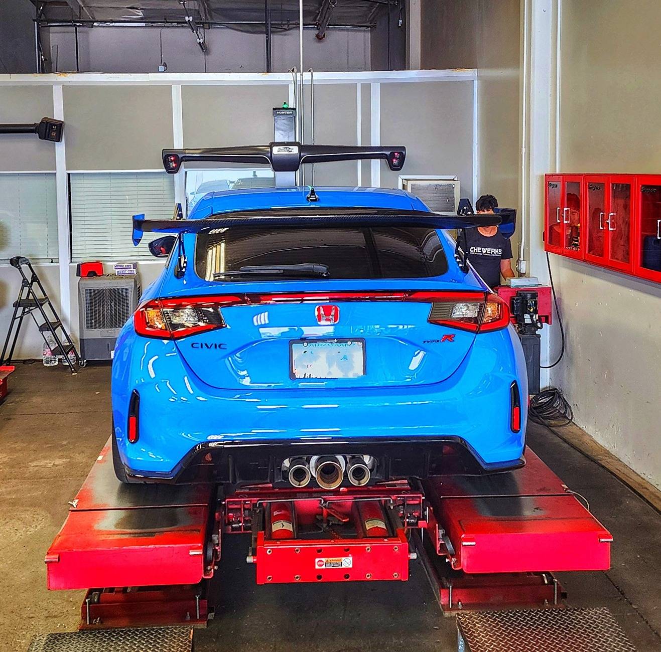 11th Gen Honda Civic BuntaTypeR Boost Blue Build 1000082666