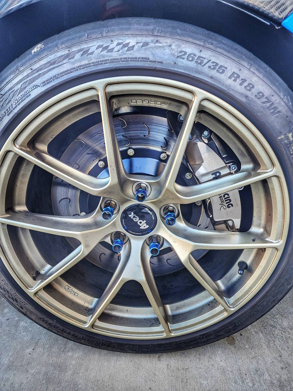 11th Gen Honda Civic BuntaTypeR Boost Blue Build 1000089428