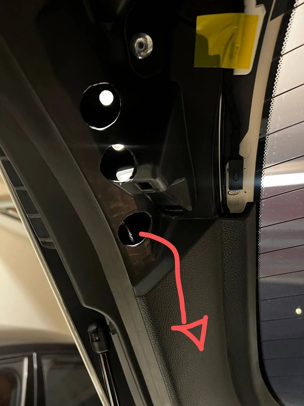 11th Gen Honda Civic Solved！ Wing Bracket Bolt Fell Inside the Trunk Inner Cover 11