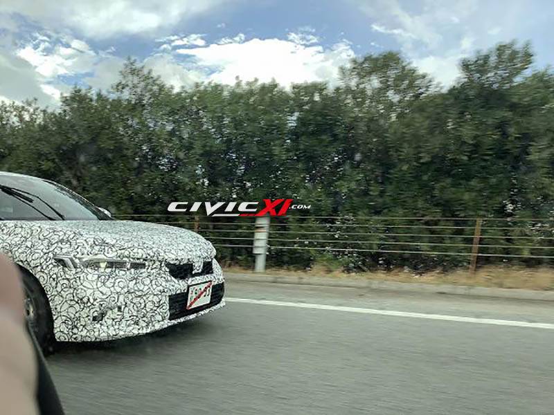 11th Gen Honda Civic First spy pics of 2022 Civic Hatchback! 11th gen Honda Civic Hatchback Spied 1