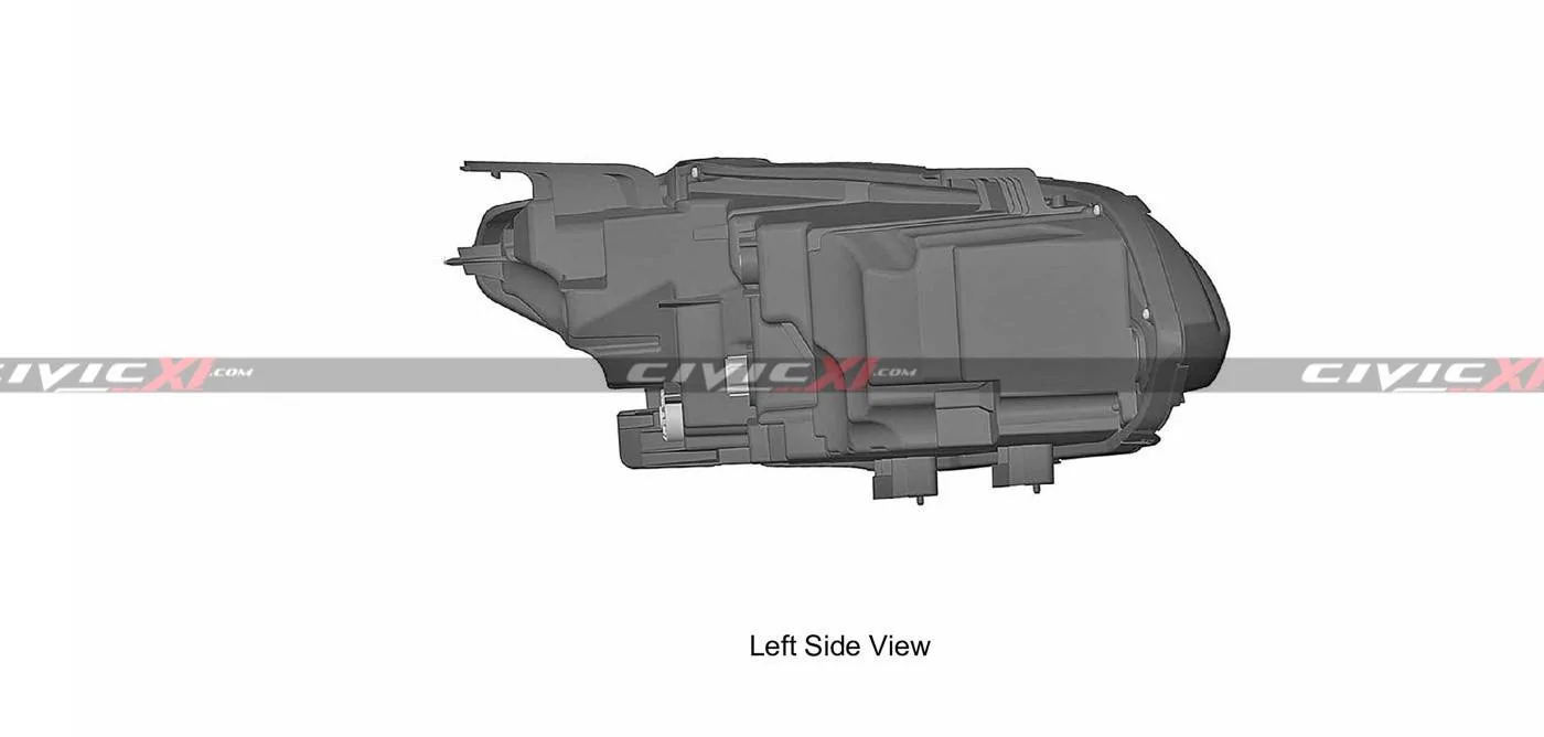 11th Gen Honda Civic 2022 Civic (11th gen) Dashboard, Steering Wheel, Bumpers, Lighting Revealed 11th-generation-Civic-Headlamp-6