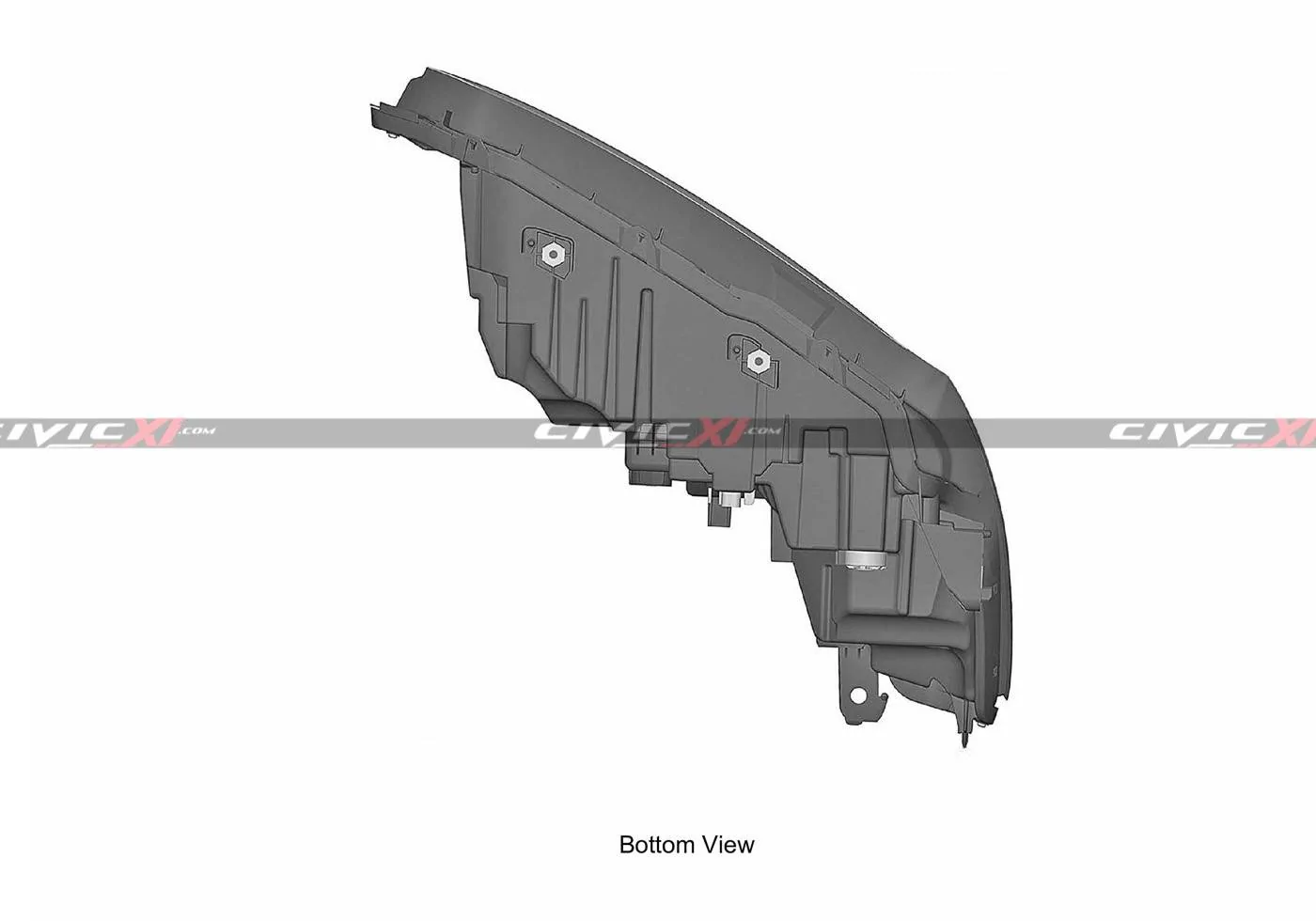 11th Gen Honda Civic 2022 Civic (11th gen) Dashboard, Steering Wheel, Bumpers, Lighting Revealed 11th-generation-Civic-Headlamp-8