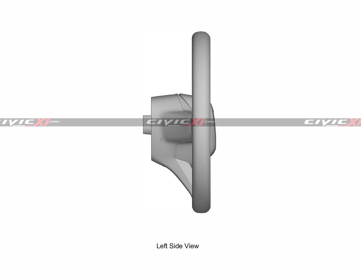 11th Gen Honda Civic 2022 Civic (11th gen) Dashboard, Steering Wheel, Bumpers, Lighting Revealed 11th-generation-Civic-Steering-Wheel-6