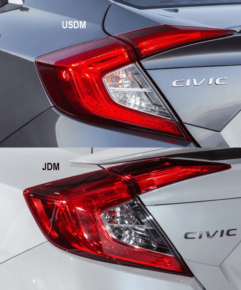 11th Gen Honda Civic 2022 11th Gen Sedan Thailand have different tail lights? 1629951047970