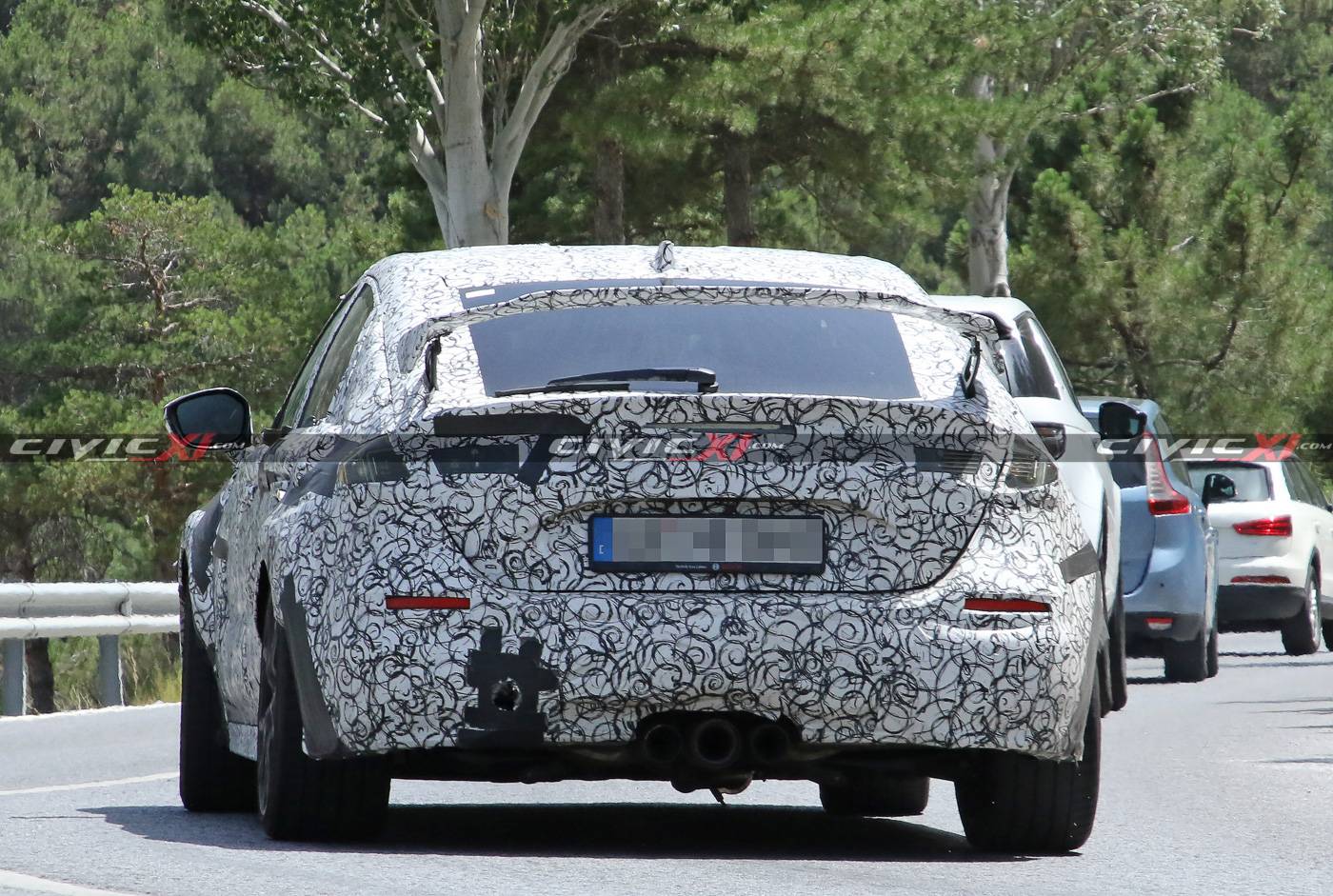 11th Gen Honda Civic 2023 Civic Type R Official Teaser From Honda!! "Ready for Nurburgring Testing." 1633354292124