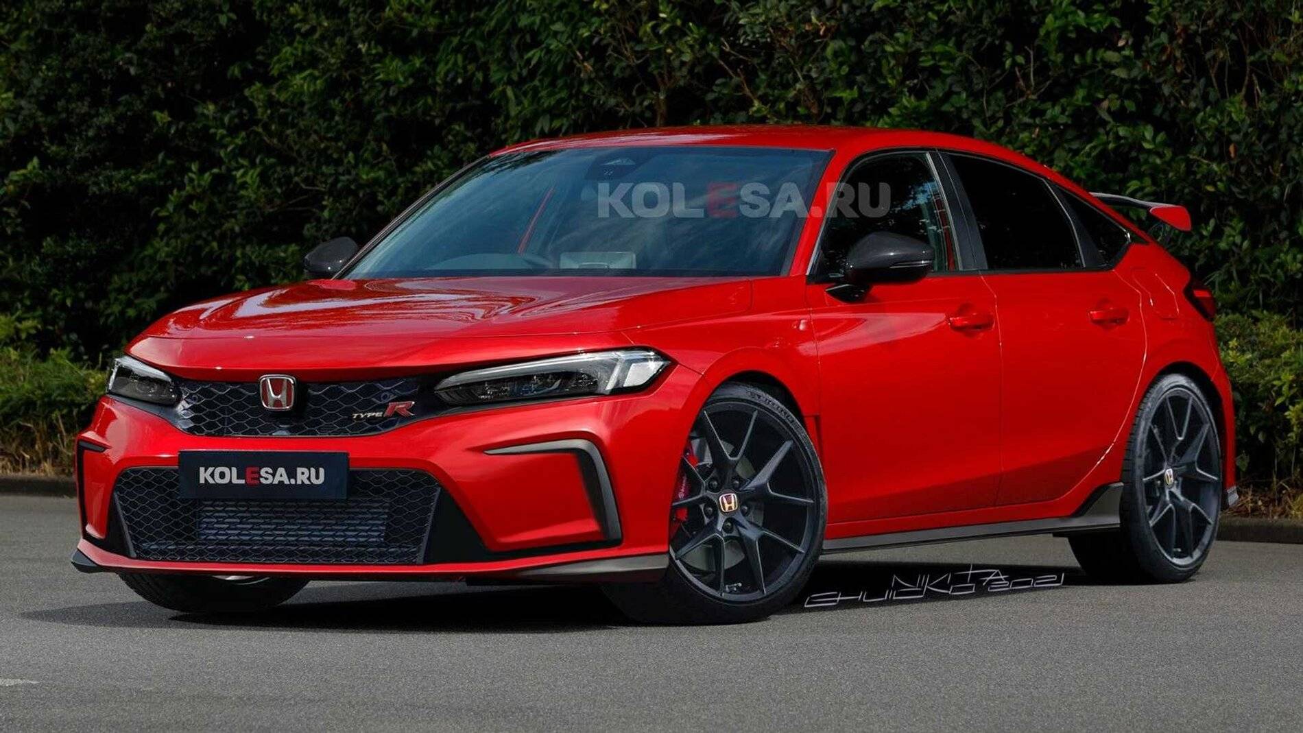 11th Gen Honda Civic ? 2022 Civic Type R Spied Inside & Out (First Interior Shots)! 265/30/19 tires revealed. 1634741381913