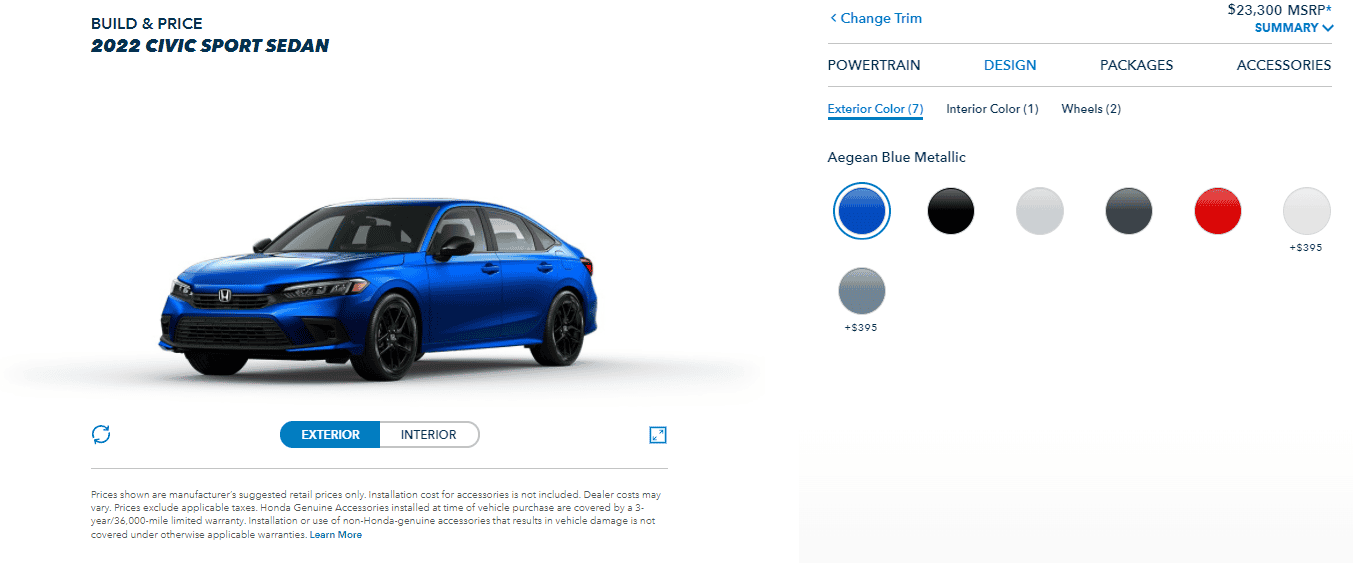 11th Gen Honda Civic Poll: Your favorite color on the 2022 Si 1640219811885