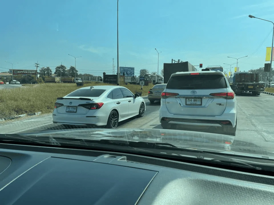 11th Gen Honda Civic Civic Sedan Hybrid? spotted testing in Thailand 1640270767456
