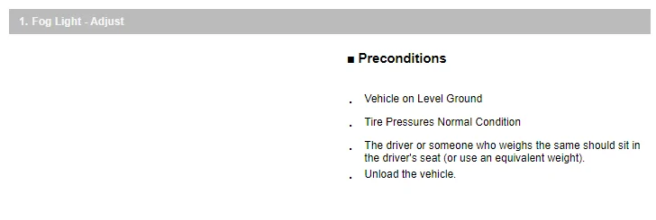 11th Gen Honda Civic 2022 OEM Fog Light Adjustment Guide 1641588016644