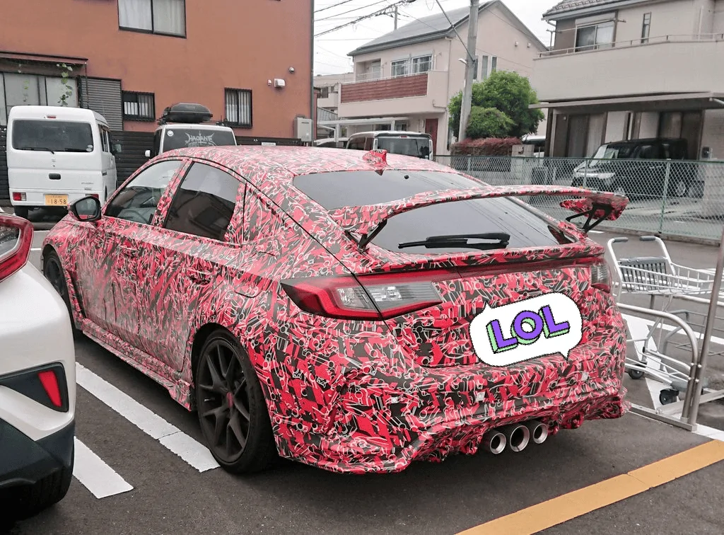 11th Gen Honda Civic 2023 Civic Type R Spy Shots (Compiled June 23) 1656001127812