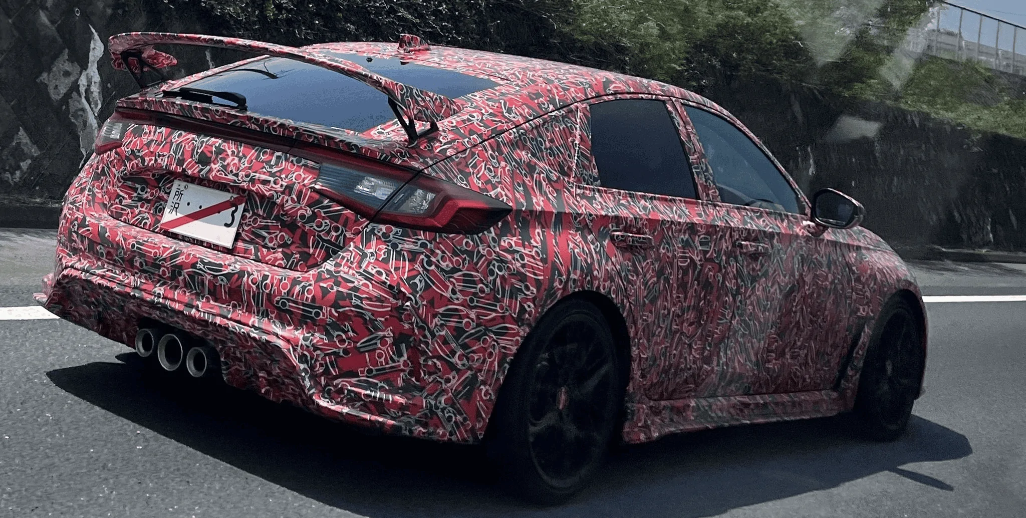 11th Gen Honda Civic 2023 Civic Type R Spy Shots (Compiled June 23) 1656003122628