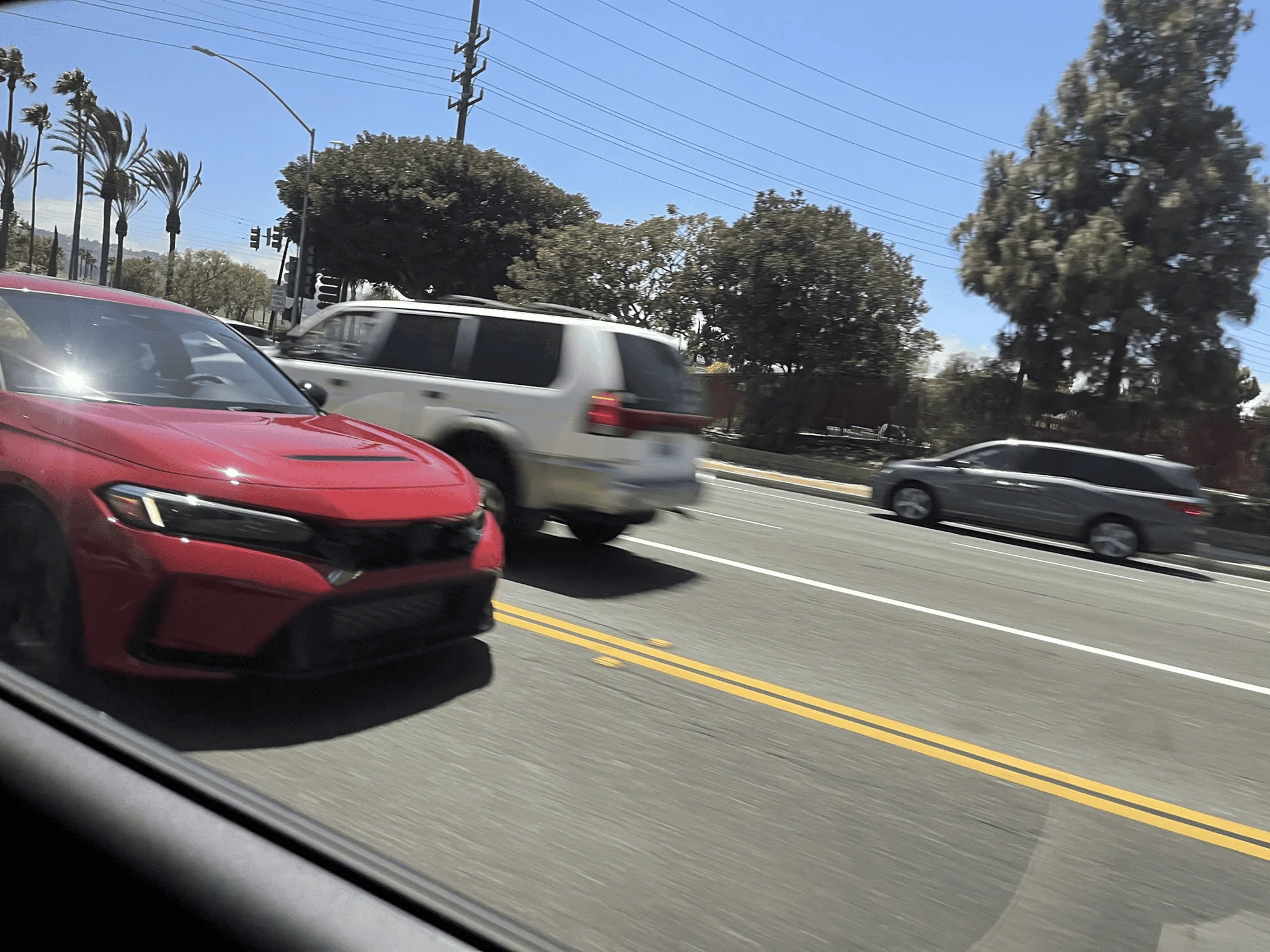 11th Gen Honda Civic 2023 Civic Type R On Road Sighting in Rallye Red (@ Torrance, CA) 1658801200686