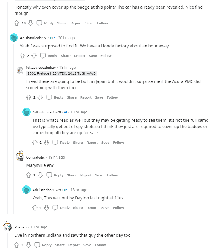 11th Gen Honda Civic 2023 Civic Type R Spotted on the way to Indianapolis 1660562351173