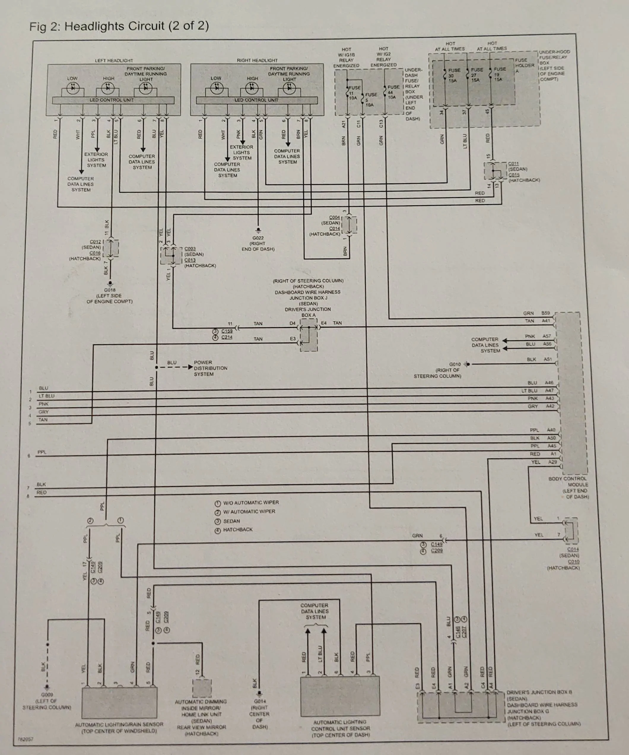 11th Gen Honda Civic Hatchback Touring DRL Trim LEDs 1664689267946