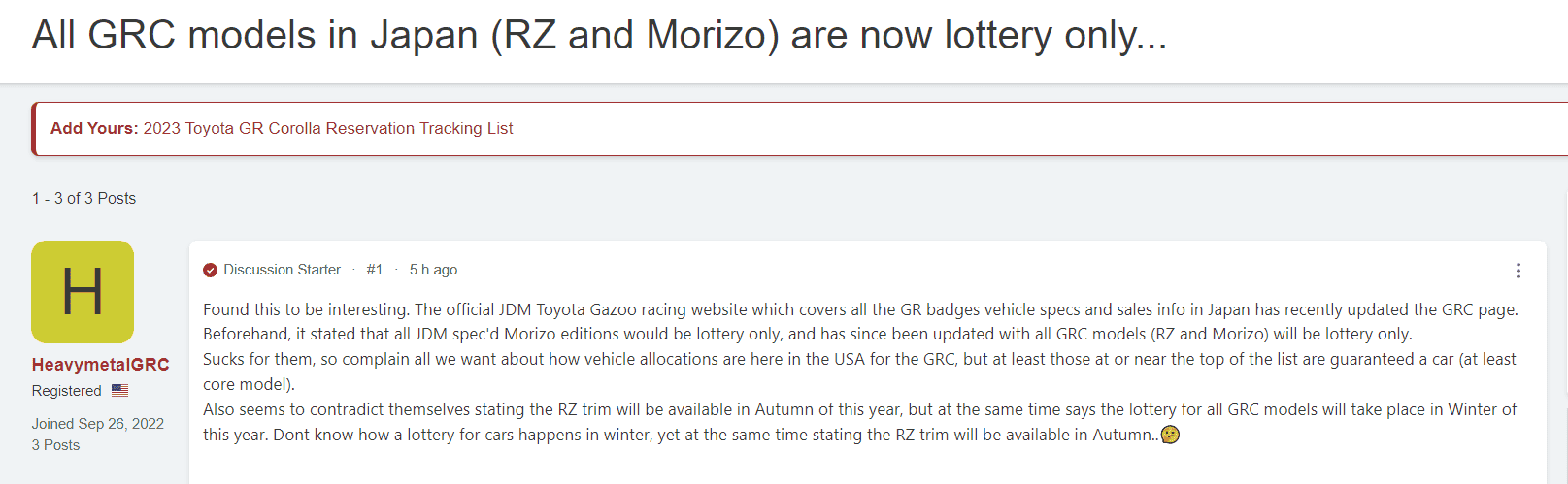 11th Gen Honda Civic 2023 Civic Type R Waitlist / Deposit / Reservations List - Check in here! 1664829723899