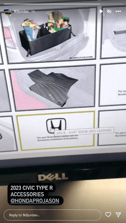 11th Gen Honda Civic Honda Civic Type R Accessories 1665185597279