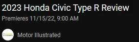 11th Gen Honda Civic 2023 Civic Type R FL5 - Reviews Compilation (Articles + Videos)  ✍🏻 🎥 1667915775212