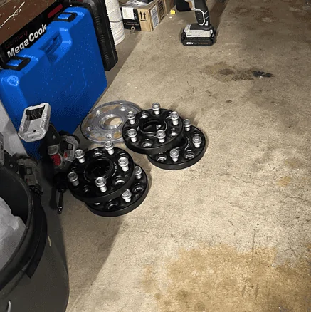 11th Gen Honda Civic 19” TE37 Ultra Wheels Installed on Boost Blue Civic Type R FL5 1668051423666