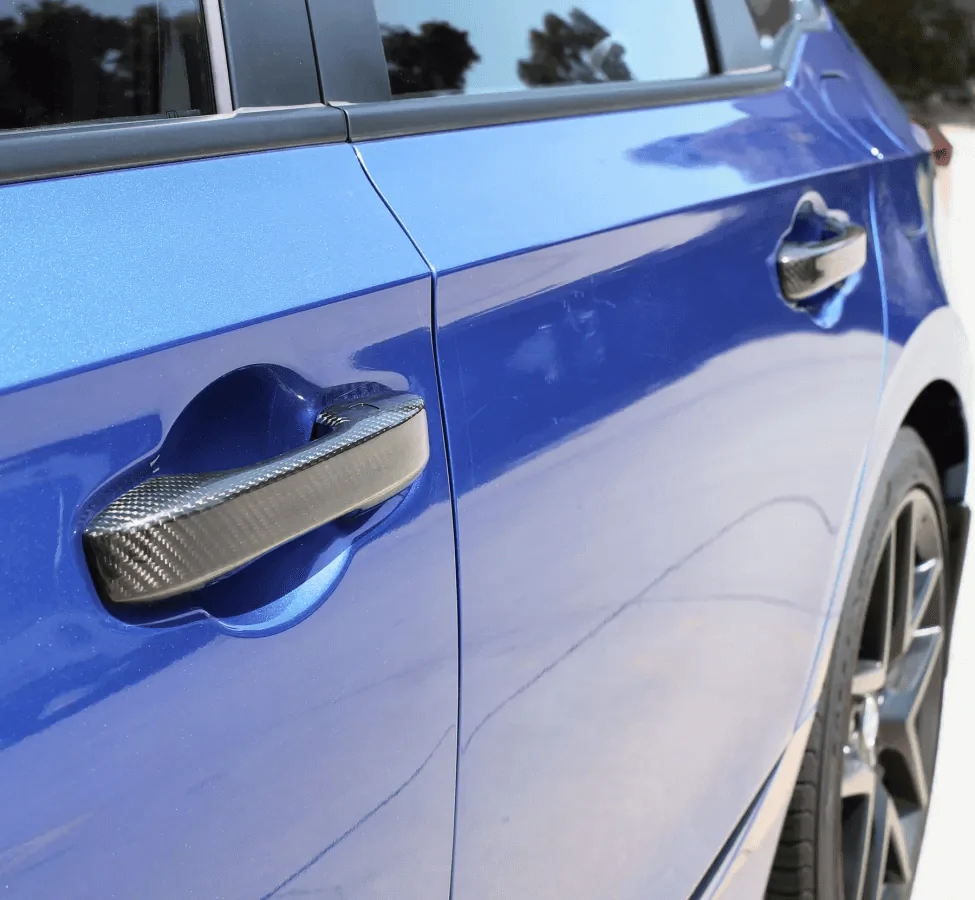 11th Gen Honda Civic New Part: Dry Carbon Fiber Door Handle Covers! 1683675964071-png