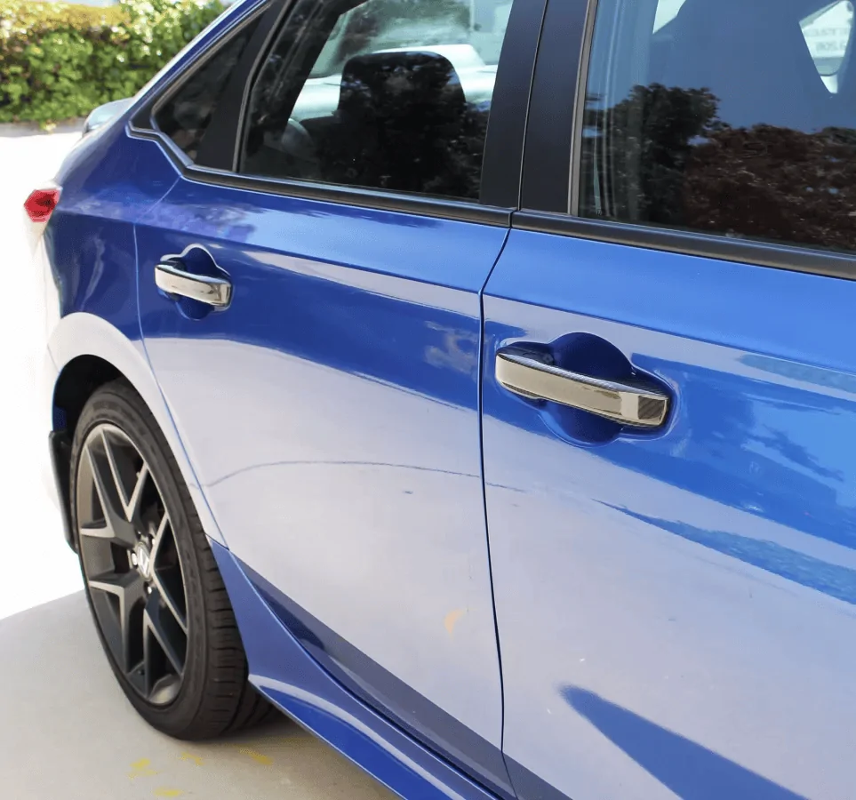 11th Gen Honda Civic New Part: Dry Carbon Fiber Door Handle Covers! 1683675985153