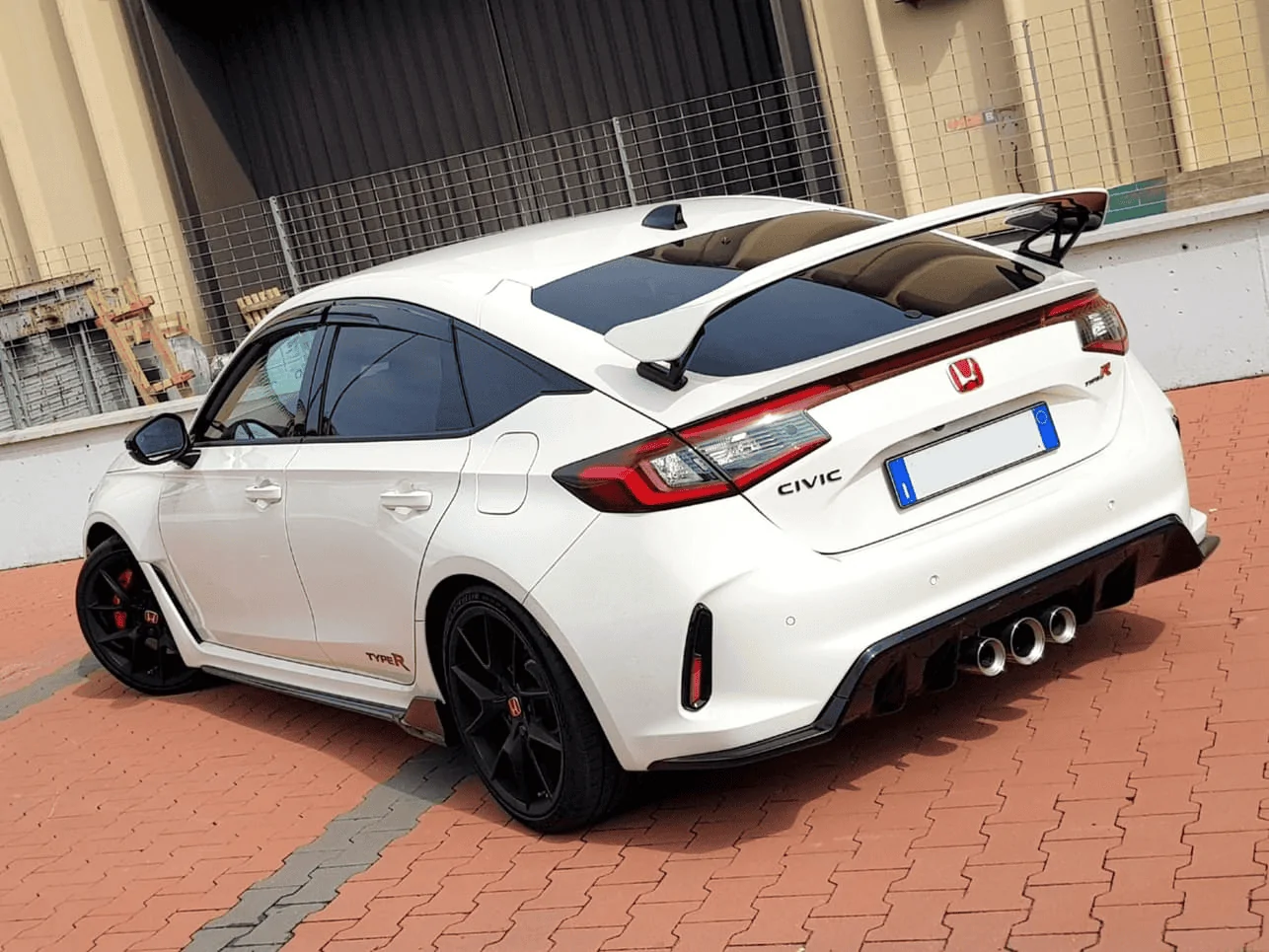 11th Gen Honda Civic FL5 Type R Spoiler Painted Boost Blue 1684171888213