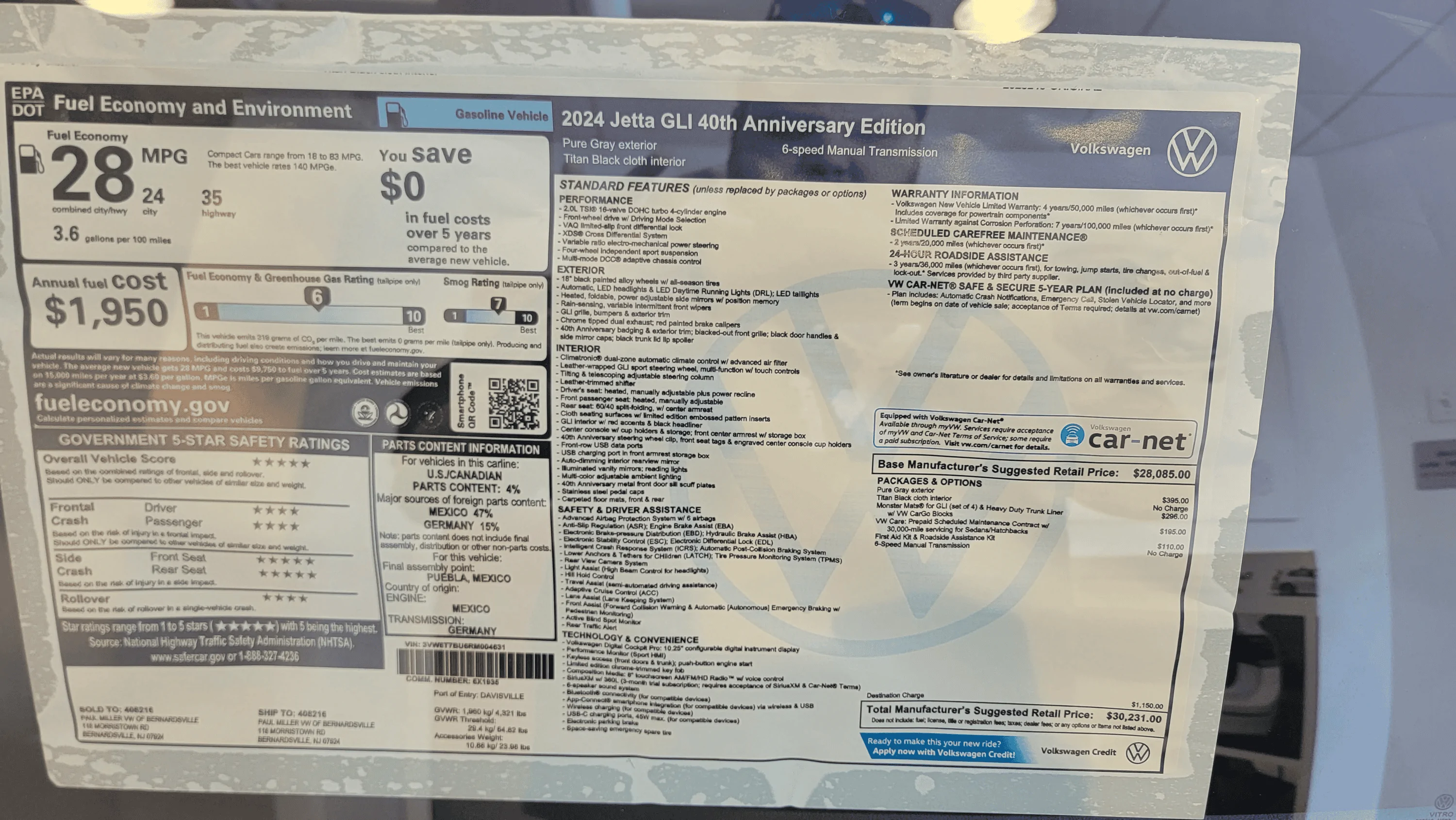 11th Gen Honda Civic vs Jetta GLI (40th anniversary edition.) 1695490423914