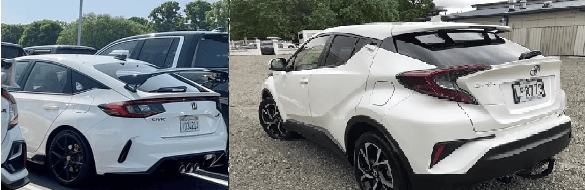 11th Gen Honda Civic Fl5 rear and front bumper quite tall. When did this new trend begin? 1699978768281