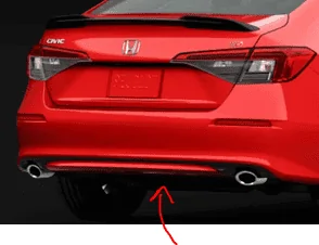 11th Gen Honda Civic Lower Bumper Part Number? 1702080364140