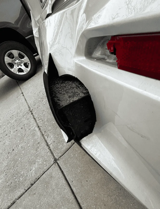 11th Gen Honda Civic Rear ended at red light by distracted driver. Is it totaled? 1708127097716