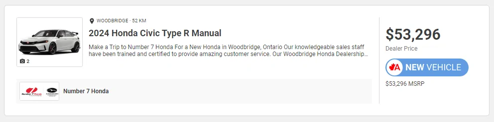 11th Gen Honda Civic Canadian dealer asked what colour Type R I want 1721936843812-kn