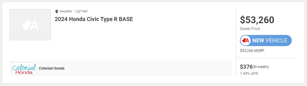 11th Gen Honda Civic Canadian dealer asked what colour Type R I want 1722569151901-63